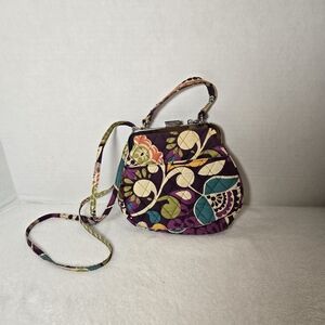 Vera Bradley Purple Floral Crossbody Bag